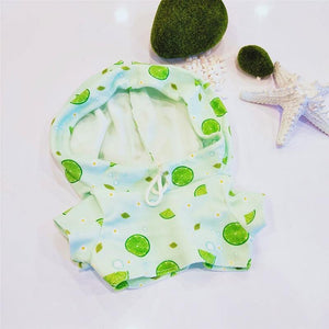 30cm LaLafanfan Cafe Duck Plush Toy Doll Clothes  Cartoon Yellow Duck Stuffed Dolls Doll Accessories Kids Toys Gift For Children