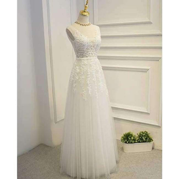 Planet Gates V-neck Evening Dress Robe De Soiree 2018 High Quality Grey Tulle With Applique Evening Dresses Real Photo Vestido De Festa