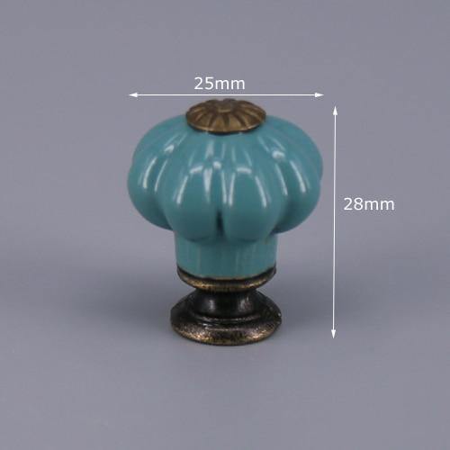 One Piece Small/Large Pumpkin cabinet knob door handles furniture Dresser drawer handle Pulls