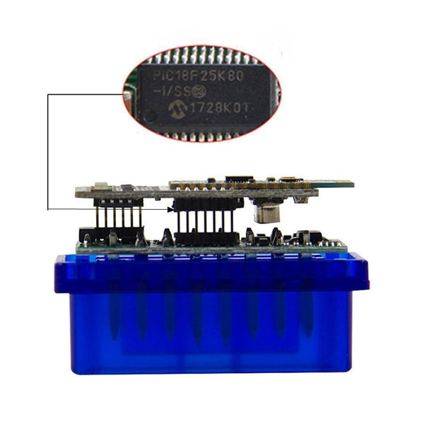 Planet Gates V1.5 PIC18F25K80 ELM327 Bluetooth V1.5 OBD2 Car Diagnostic Tool ELM 327 V1.5 Work On Android/Symbian