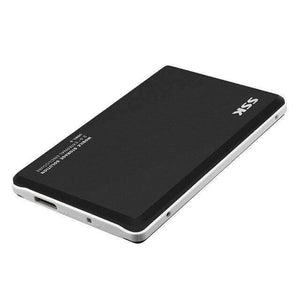SSK HDD Case 2.5 Inch SATA to USB3.0 SSD HDD Enclosure Adapter for Type C Hard Disk Drive Box External HDD High Speed Black 080