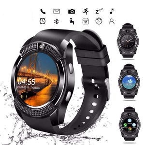 Planet Gates V8 Smartwatch Bluetooth Pedometer SIM TF Card Watch Camera 2G Color Display Wrist Smart Watch Waterproof Device For Android