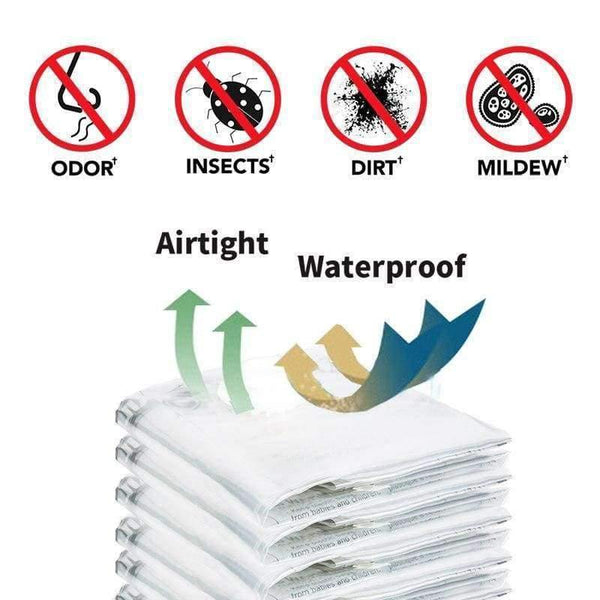 Planet Gates Vacuum Bag Clothes Storage Bag Hanging organizers  Home Storage Organization Clothes Coat Packing Bag Air Tight No Leak