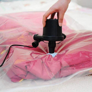 Planet Gates Vacuum compression bag suction pump with 3 mouth ABS + electronic components inflatable pump balloons wedding