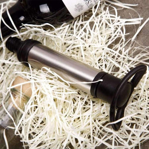 Planet Gates Vacuum Wine Saver Pump Wine Preserver + 6 Vacuum Bottle Stoppers Top Grade Wine Accessories Bar Tools + 10pcs WINE DISK Pourer