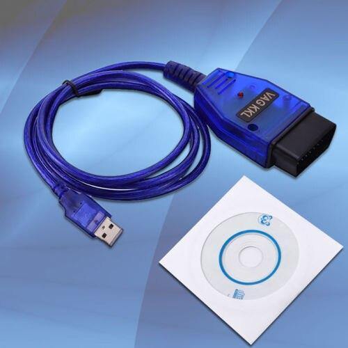 Planet Gates VAG-COM 409.1 Vag Com L USB + Fiat Ecu Interface Car Ecu Scan Tool FT232RL Chip USB Cable OBD2 OBDII Diagnostic Scanner