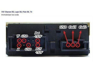 Planet Gates VAG Immo Emulator for VW for Audi Top Quality Diagnostic Tools Ecu Immobilizer Emulator for SEAT for SKODA