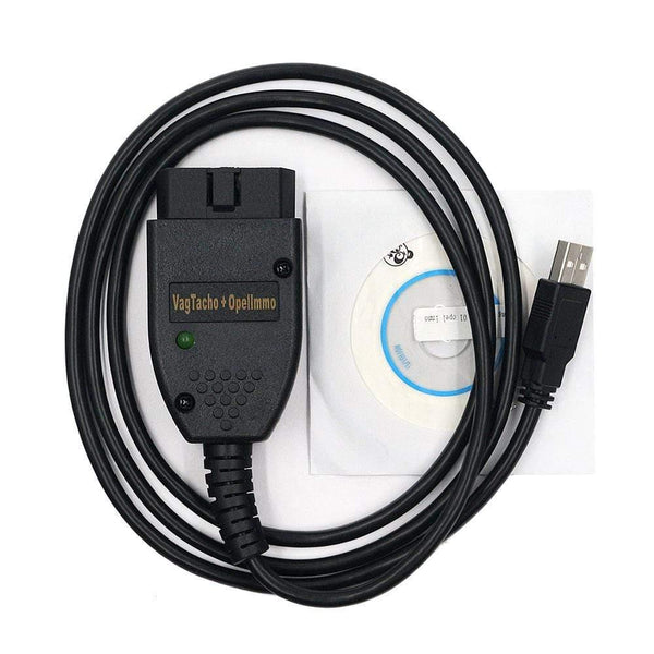Planet Gates Vag Tacho 3.01 USB Diagnostic Cables VAG OBD2 Scan Tool For Opel IMMO Airbag Reset Scanner VAGTACHO 3.01 OBDII Adapter