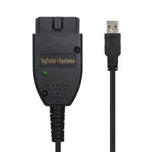 Planet Gates Vag Tacho 3.01 USB Diagnostic Cables VAG OBD2 Scan Tool For Opel IMMO Airbag Reset Scanner VAGTACHO 3.01 OBDII Adapter