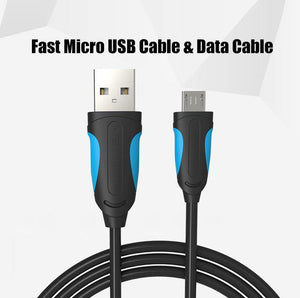 Planet Gates VAS-A04 / 0.25m Vention Micro USB Charger Cable USB2.0 Data Sync Cable For Android Phones 5V2A Super Charging Cable For Samsung Xiaomi Microusb