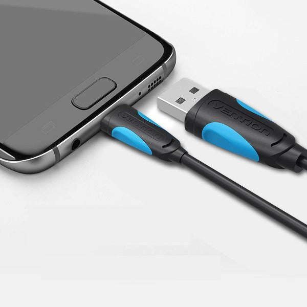 Planet Gates VAS-A04 / 0.25m Vention Micro USB Charger Cable USB2.0 Data Sync Cable For Android Phones 5V2A Super Charging Cable For Samsung Xiaomi Microusb