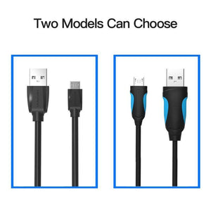 Planet Gates VAS-A04 / 0.25m Vention Micro USB Charger Cable USB2.0 Data Sync Cable For Android Phones 5V2A Super Charging Cable For Samsung Xiaomi Microusb