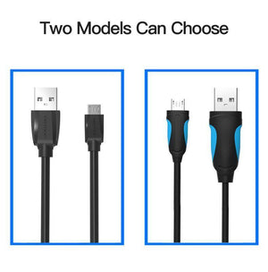 Planet Gates VAS-A04 / 0.25m Vention Micro USB Charger Cable USB2.0 Data Sync Cable For Android Phones 5V2A Super Charging Cable For Samsung Xiaomi Microusb