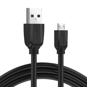 Planet Gates VAS-A40 / 0.25m Vention Micro USB Charger Cable USB2.0 Data Sync Cable For Android Phones 5V2A Super Charging Cable For Samsung Xiaomi Microusb