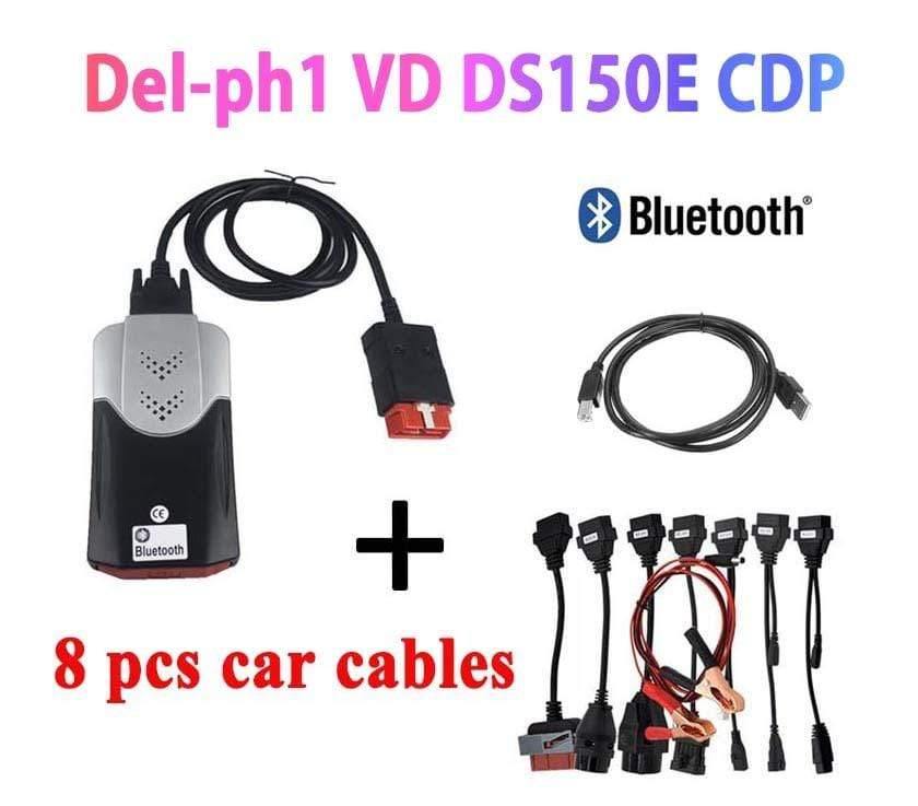 Planet Gates VCI vd ds150e cdp pro plus 2016.r0 with keygen for delphis obd2 diagnostic repair tool led 3in1 Scanner for cars trucks