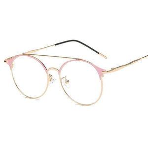 Planet Gates VCKA 2018 New Fashion Women Mens Computer Goggles Retro Metal Blue Light Blocking Glasses Round Gaming Glasses UV400 Eyewear