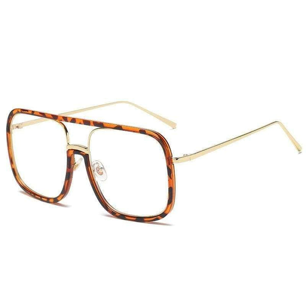 Planet Gates VCKA Anti Blue light Glasses Frame women Oversized metal frame Goggles Radiation-resistant Square Computer men Gaming Eyewear