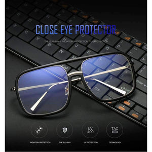 Planet Gates VCKA Anti Blue light Glasses Frame women Oversized metal frame Goggles Radiation-resistant Square Computer men Gaming Eyewear