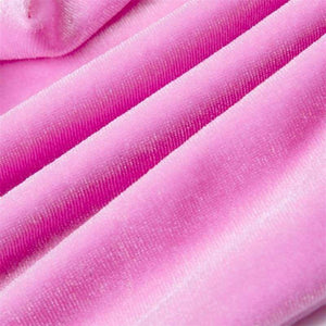 Planet Gates Velvet Sexy Autumn 2 Piece Set Women Pink Crop Strap Tops Pocket Elastic Waist Pants Female 2018 New Arrivals Tracksuit