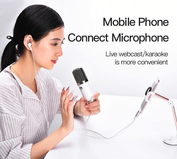 Planet Gates Vention 3.5mm Earphone Audio Splitter Connecter Adapter with mic 1 Male to 2 Female Audio Adapter For Headphone PC Mobile Phone