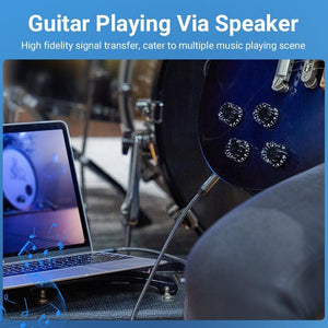 Planet Gates Vention 3.5mm to 6.35mm Adapter Aux Cable for Mixer Amplifier Gold Plated 3.5 Jack to 6.5 Jack 0.5m 3m 5m Aux Cabo Male to Male