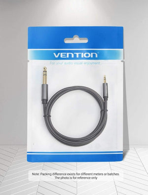 Planet Gates Vention 3.5mm to 6.35mm Adapter Aux Cable for Mixer Amplifier Gold Plated 3.5 Jack to 6.5 Jack 0.5m 3m 5m Aux Cabo Male to Male