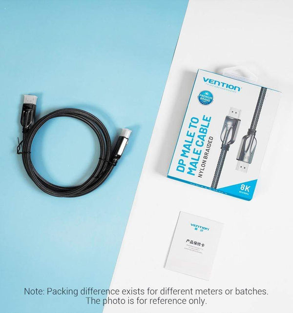 Planet Gates Vention DisplayPort 1.4 Cable 8K 60Hz 4K HDR 165Hz Display Port Audio Cable for Video PC Laptop TV Display Port 1.4 DP Cable 1.2