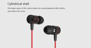 Planet Gates Vention In Ear Earphone Metal Noise Cancelling In-Ear Earpiece with Microphone for iphone Xiaomi Samsung Huawei LG Mobile Phone