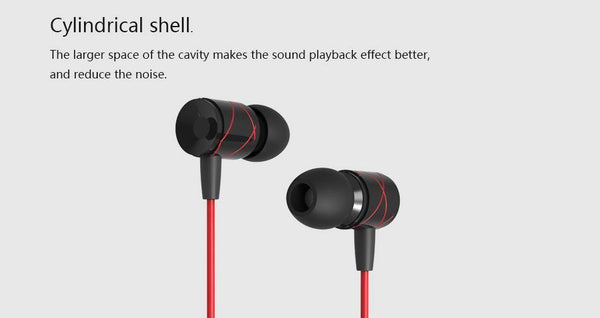 Planet Gates Vention In Ear Earphone Metal Noise Cancelling In-Ear Earpiece with Microphone for iphone Xiaomi Samsung Huawei LG Mobile Phone