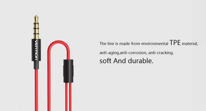 Planet Gates Vention In Ear Earphone Metal Noise Cancelling In-Ear Earpiece with Microphone for iphone Xiaomi Samsung Huawei LG Mobile Phone
