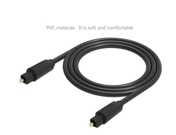 Planet Gates Vention Optical Fiber Audio Cable Toslink Digital SPDIF Cable 1m 2m 3m 5m For Blu-ray CD DVD player Xbox 360 PS3 Mini Disc AV ne