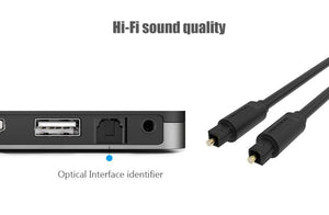 Planet Gates Vention Optical Fiber Audio Cable Toslink Digital SPDIF Cable 1m 2m 3m 5m For Blu-ray CD DVD player Xbox 360 PS3 Mini Disc AV ne