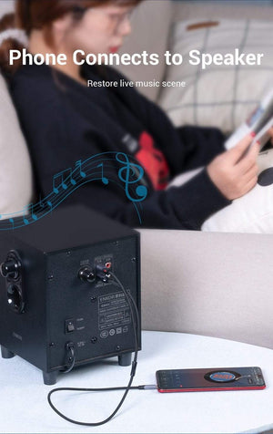 Planet Gates Vention RCA Cable 3.5mm to 2RCA Splitter RCA Jack 3.5 Cable RCA Audio Cable for Smartphone Amplifier Home Theater AUX Cable RCA