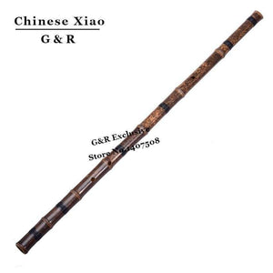 Planet Gates Vertical Bamboo Flute 8 Holes Xiao Accurately Tuned Chromatic Musical Instrument G/F Key Dong Xiao  For Beginners Flauta