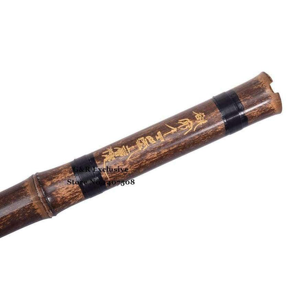 Planet Gates Vertical Bamboo Flute 8 Holes Xiao Accurately Tuned Chromatic Musical Instrument G/F Key Dong Xiao  For Beginners Flauta