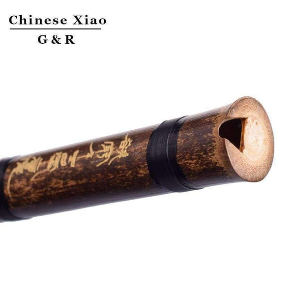 Planet Gates Vertical Bamboo Flute 8 Holes Xiao Accurately Tuned Chromatic Musical Instrument G/F Key Dong Xiao  For Beginners Flauta