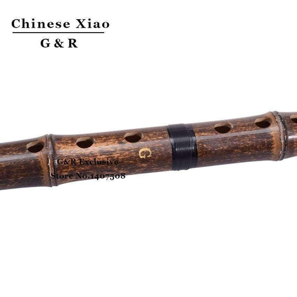 Planet Gates Vertical Bamboo Flute 8 Holes Xiao Accurately Tuned Chromatic Musical Instrument G/F Key Dong Xiao  For Beginners Flauta
