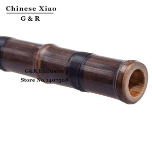 Planet Gates Vertical Bamboo Flute 8 Holes Xiao Accurately Tuned Chromatic Musical Instrument G/F Key Dong Xiao  For Beginners Flauta