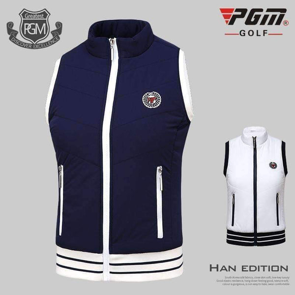 Planet Gates vest navy blue / S Golf Jacket Clothes Women Thicken Velvet Suits Spring Vests Lady Skirts Set Safety Pants Inside Sportswear Ball Clothes