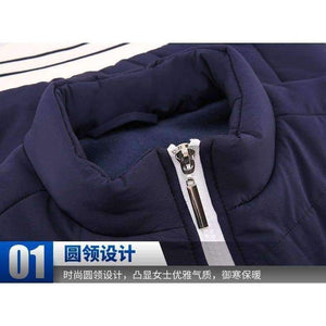 Planet Gates vest navy blue / S Golf Jacket Clothes Women Thicken Velvet Suits Spring Vests Lady Skirts Set Safety Pants Inside Sportswear Ball Clothes