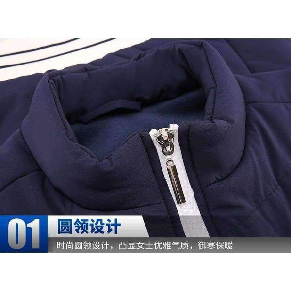 Planet Gates vest navy blue / S Golf Jacket Clothes Women Thicken Velvet Suits Spring Vests Lady Skirts Set Safety Pants Inside Sportswear Ball Clothes