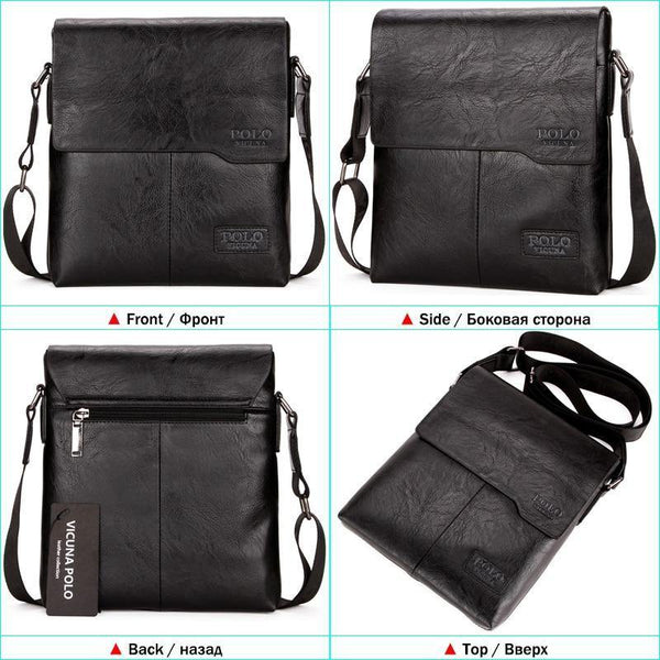 Planet Gates VICUNA POLO Vintage Fashion Mens Leather Bag Brand Casual Business Mens Bag High Quality New Mens Travel Crossbody Bag Promotion