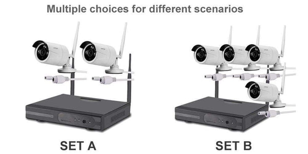 Planet Gates Video Surveillance Camera System Wireless CCTV Kit 1080P Ip NVR Kit Ip Camera Outdoor Security System Video Surveillance Kit