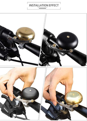 Planet Gates Vintage Bike Bell Crisp Sound Retro Classical Bike Horn Handlebar Bicycle Alarm Ring Bisiklet Korna Cycling Bell