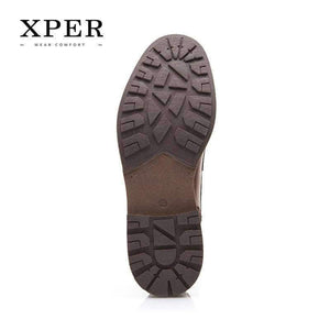 Planet Gates Vintage Brown / 7 / China XPER Autumn Winter Men Boots Big Size 40-48 Vintage Style Men Shoes Casual Fashion High-Cut Lace-up Warm Hombre #XHY12504BR