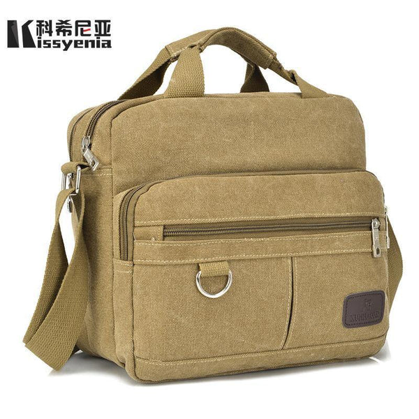 Planet Gates Vintage Canvas Briefcase Men Laptop Suitcase Travel Handbag Men Business Bags Male Messenger Bags Shoulder Bags KS1012