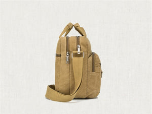 Planet Gates Vintage Canvas Briefcase Men Laptop Suitcase Travel Handbag Men Business Bags Male Messenger Bags Shoulder Bags KS1012