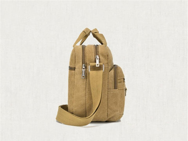 Planet Gates Vintage Canvas Briefcase Men Laptop Suitcase Travel Handbag Men Business Bags Male Messenger Bags Shoulder Bags KS1012