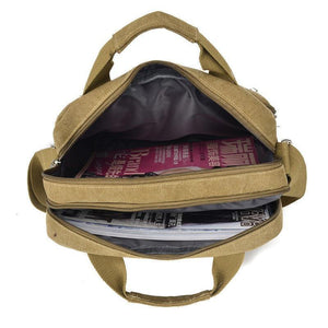 Planet Gates Vintage Canvas Briefcase Men Laptop Suitcase Travel Handbag Men Business Bags Male Messenger Bags Shoulder Bags KS1012