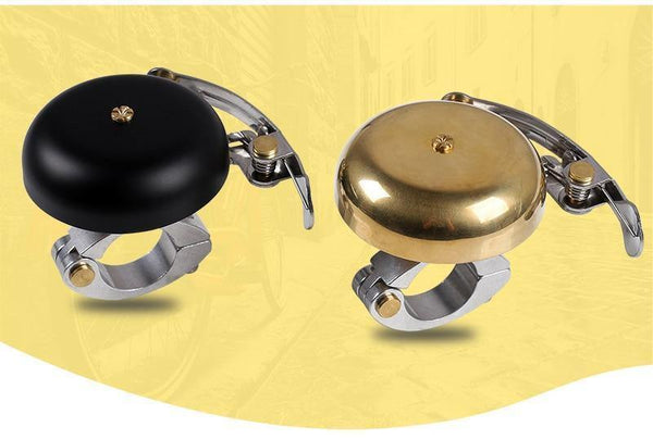 Planet Gates Vintage Classic Bicycle Bell Ring Cycling Bike Brass Alloy Handlebar Retro Upgrades Cycling Bike Warning Horn Loud